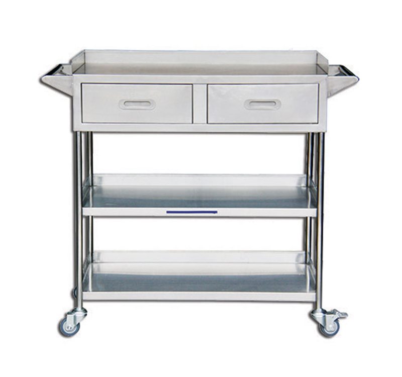 Stainless Steel Laboratory Trolley LC-1003D