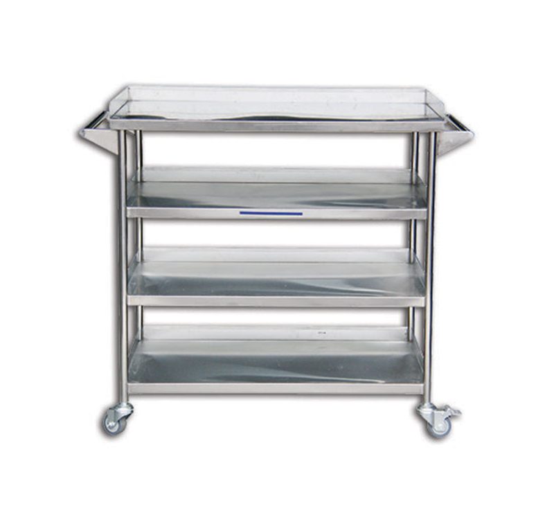 Stainless Steel Laboratory Trolley LC-1004