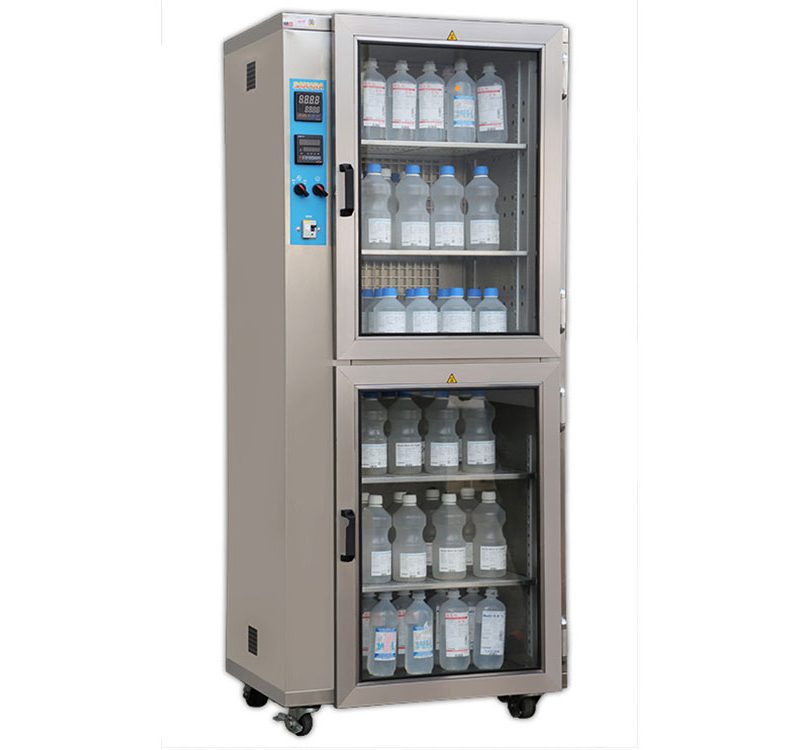Stainless steel medical solution warming cabinets Model S-460SS